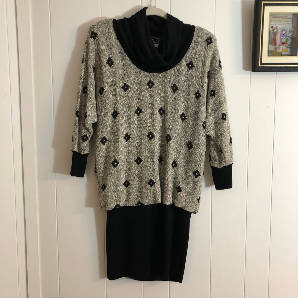 PV Rich Vintage Union Tag Knit Dress Medium